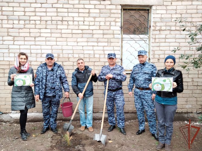 Росгвардейцы присоединились к акции «Зеленая Башкирия»