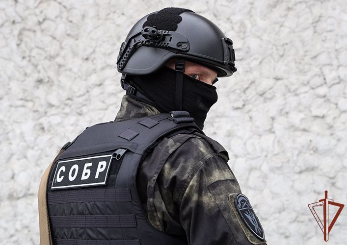 При содействии СОБР «Вектор» Росгвардии в Волгограде задержан подозреваемый в совершении преступления