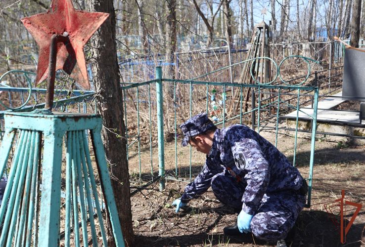   На Урале росгвардейцы приняли участие в ряде патриотических мероприятий в преддверии Дня Победы (видео)