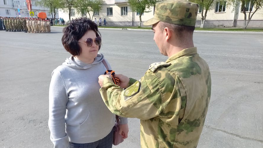 Всероссийская акция «Георгиевская ленточка» продолжается на Урале