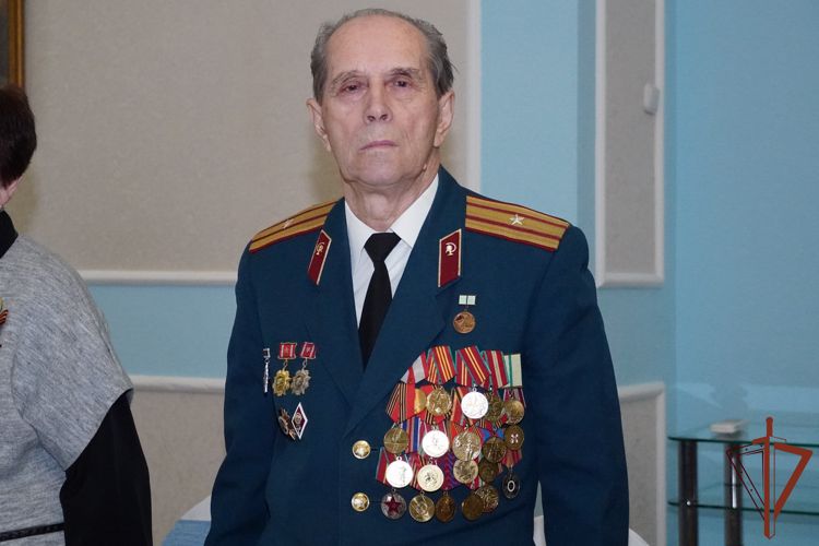  В Северо-Западном округе Росгвардии чествовали  ветеранов Великой Отечественной войны