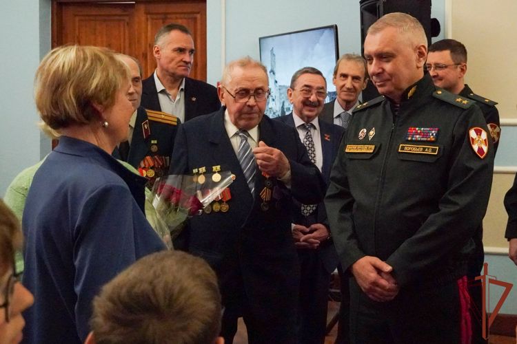  В Северо-Западном округе Росгвардии чествовали  ветеранов Великой Отечественной войны