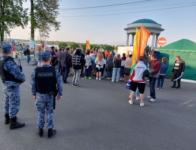 Росгвардейцы обеспечили общественную безопасность на мероприятиях, посвященных Дню города в Ярославле