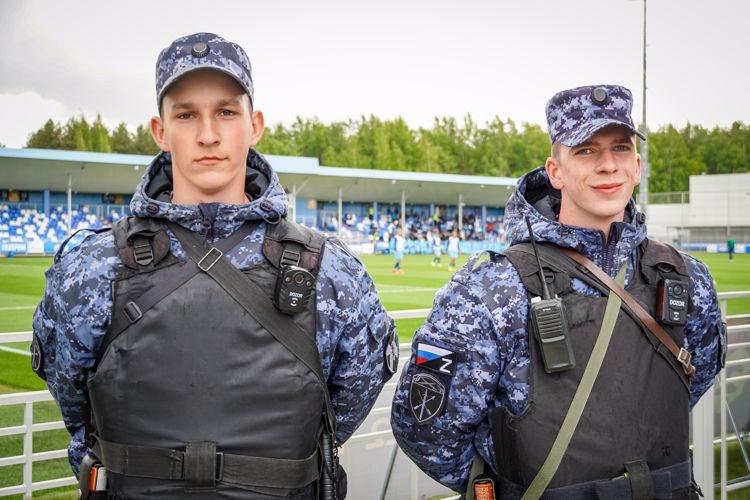 В Санкт-Петербурге росгвардейцы обеспечили безопасность спортивных мероприятий