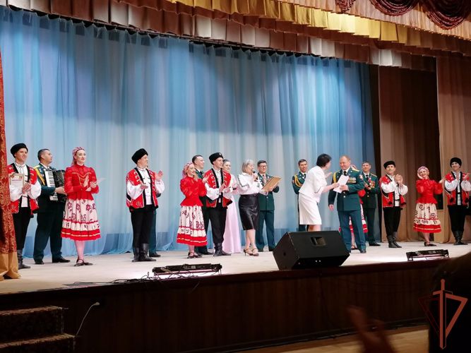 Ансамбль песни и пляски Северо-Кавказского округа Росгвардии выступил на КМВ