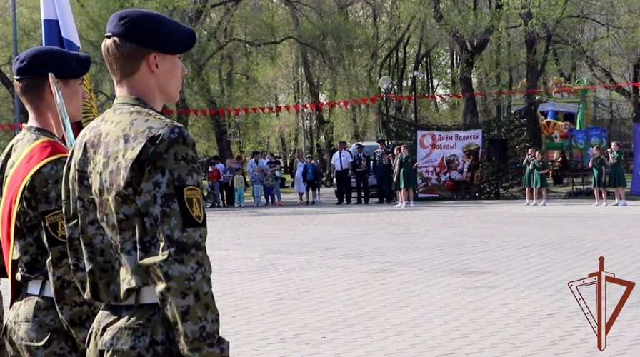 Мероприятие ко Дню Победы состоялось в Уральском округе Росгвардии