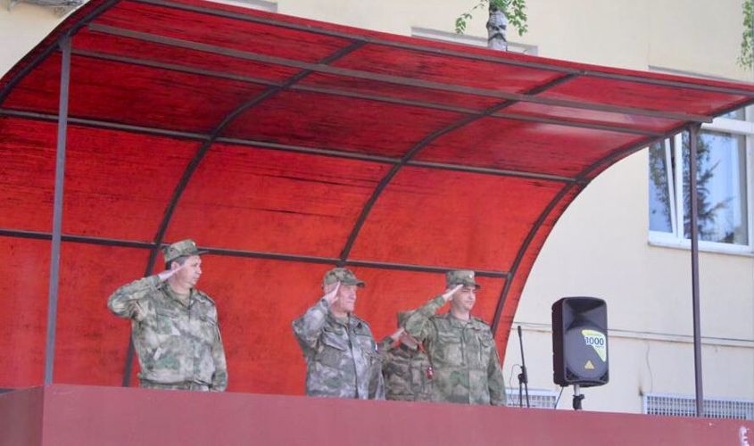 Государственные награды вручены военнослужащим Росгвардии в Пятигорске