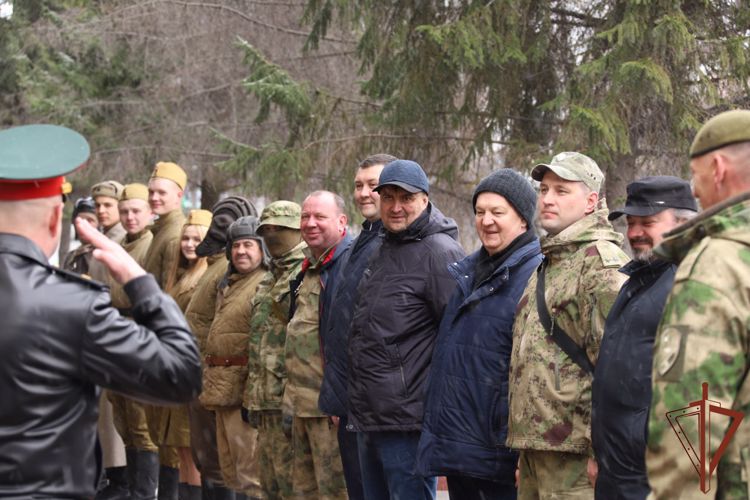 В Новосибирске стартовал автопробег Росгвардии «Вахта памяти. Сыны Великой Победы»