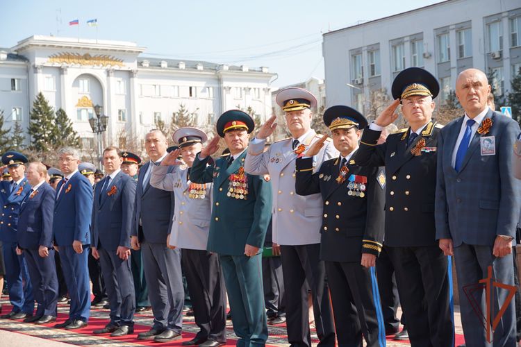 На Дальнем Востоке росгвардейцы приняли участие в мероприятиях, посвященных Дню Победы
