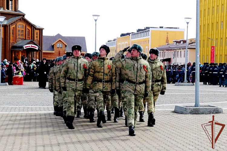 На Дальнем Востоке росгвардейцы приняли участие в мероприятиях, посвященных Дню Победы