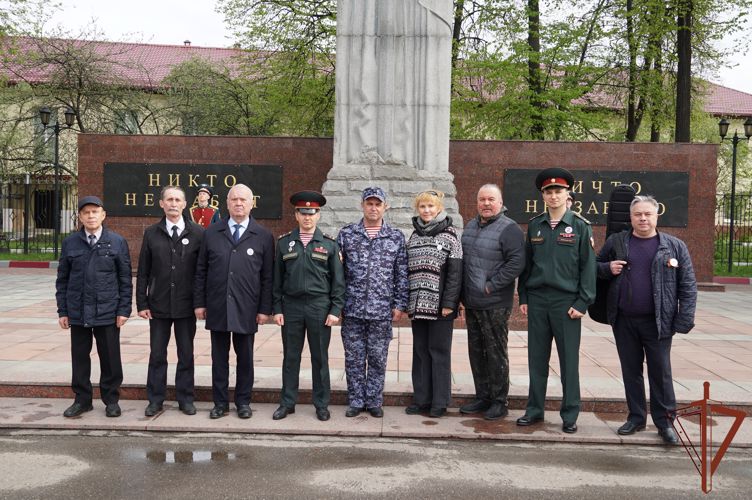 Автопробег Росгвардии «Вахта памяти. сыны Великой Победы» стартовал в Москве 