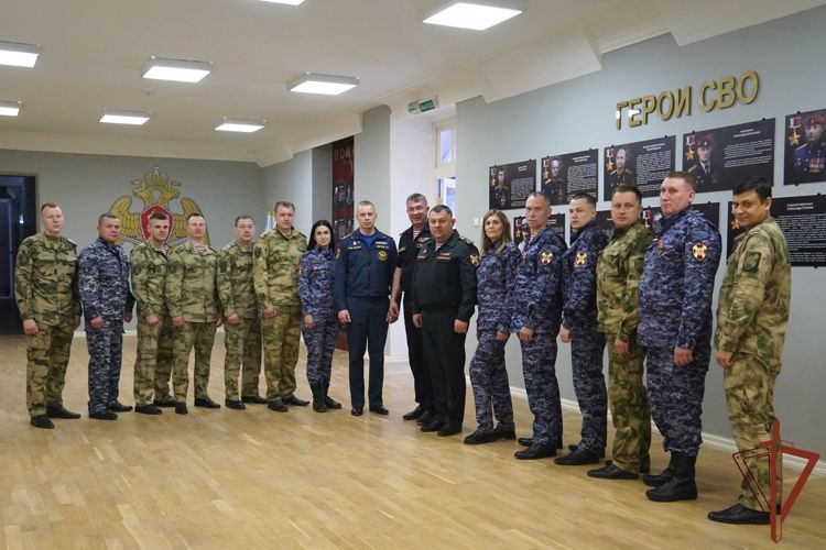 Учебный сбор начальников инспекций пожарной безопасности Северо-Западного округа Росгвардии состоялся в Архангельске