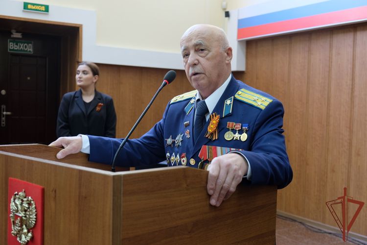 В Дагестанском государственном техническом университете прошел концерт военного оркестра Росгвардии