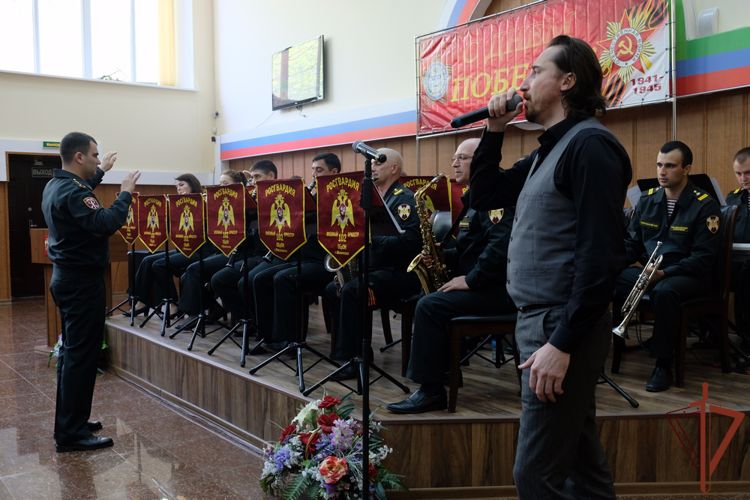 В Дагестанском государственном техническом университете прошел концерт военного оркестра Росгвардии