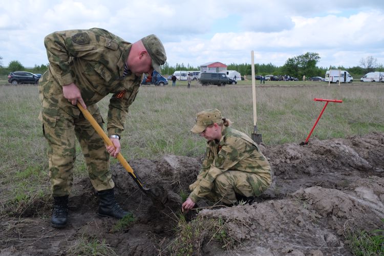 К международной акции «Сад памяти» присоединились росгвардейцы Центрального округа  