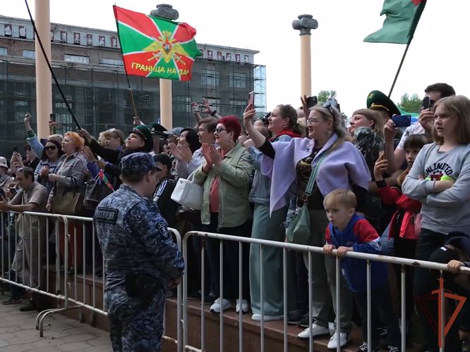 Росгвардия обеспечила безопасность проведения мероприятий посвященных Дню пограничника в Сибири