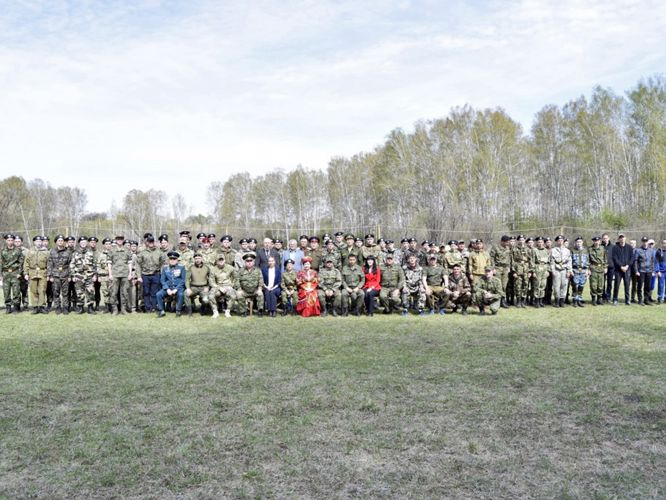 Мероприятия военно-патриотической направленности провели росгвардейцы в Сибири
