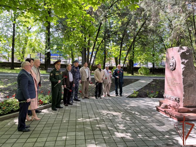 Памятный автопробег совершили ветераны Южного округа Росгвардии в Ростове-на-Дону