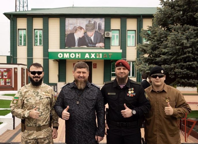 В Грозном отметили 23-ю годовщину со дня образования ОМОН «АХМАТ-Грозный»
