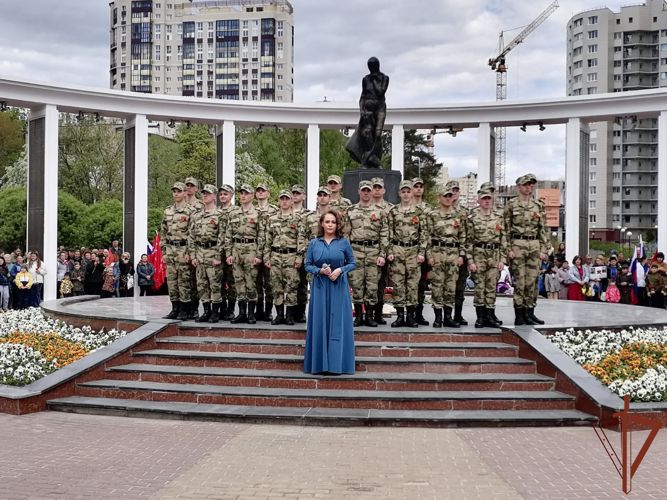 Росгвардейцы в Подмосковье приняли участие в праздничных мероприятиях, посвящённых Победе в Великой Отечественной войне