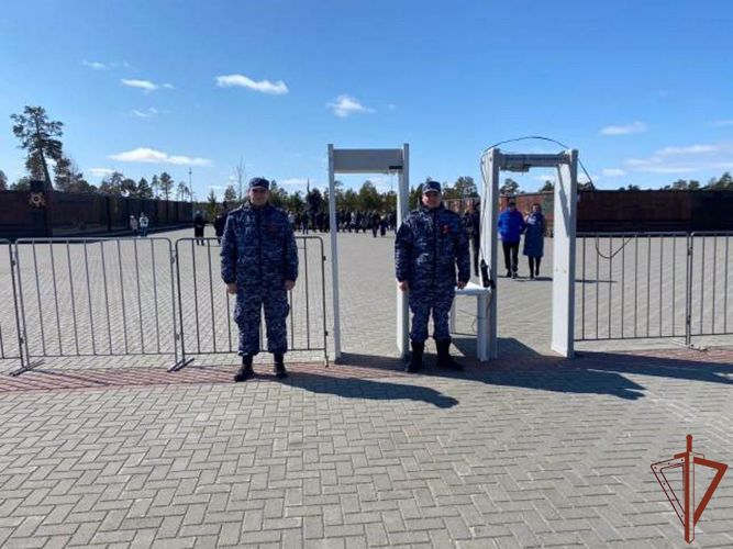 На Урале Росгвардия обеспечила охрану общественного порядка на праздничных мероприятиях в честь Дня Победы