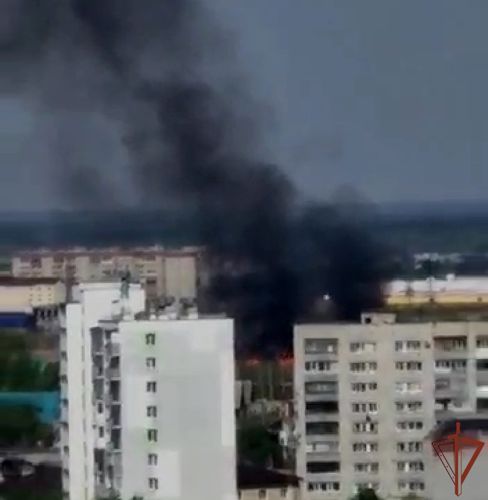 Росгвардейцы задержали в Кургане предполагаемого виновника пожара