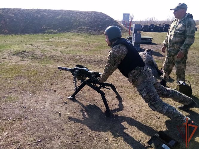 Завершился учебно-методический сбор с гранатометчиками в Сибирском округе Росгвардии 