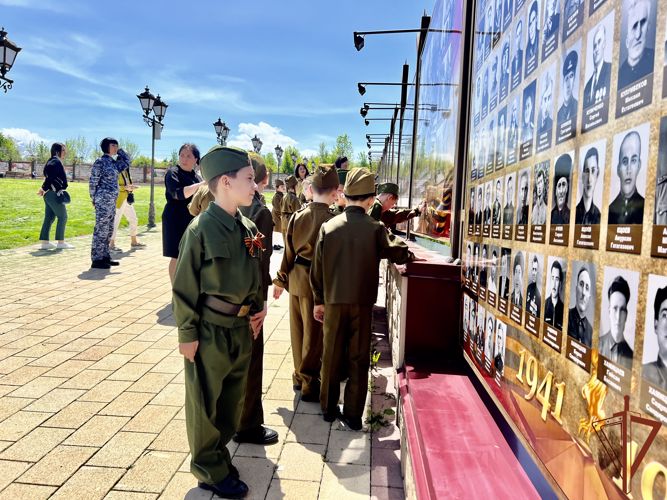 Росгвардейцы Северного Кавказа участвуют во всероссийской акции «Эстафета подвига»