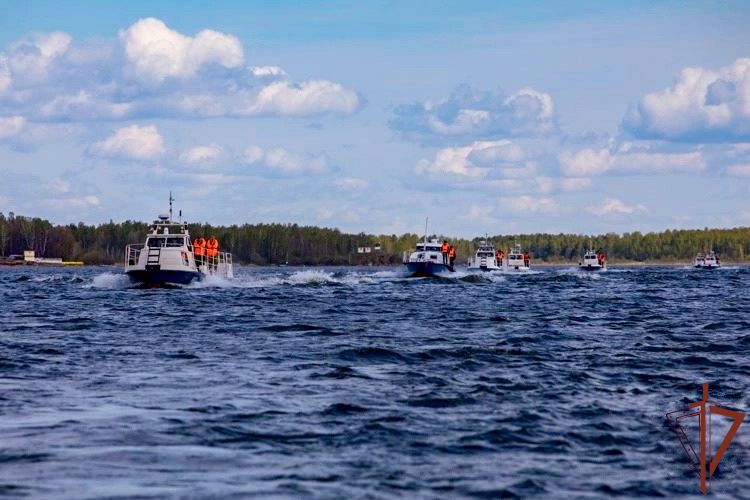 Морской отряд Уральского округа Росгвардии приступил к периоду летней навигации
