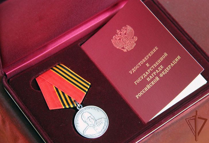 В ОГВ(с) росгвардейцам – участникам СВО вручили награды