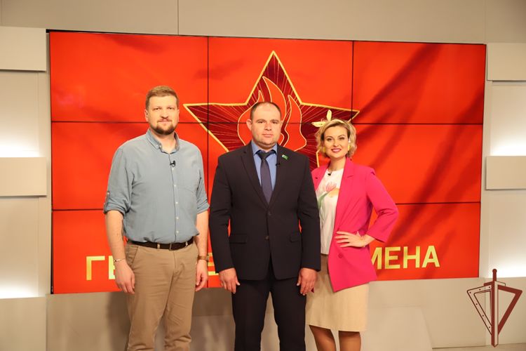 Руководитель военно-патриотического общественного движения «Гвардейская смена» стал гостем ведомственной программы «Росгвардия сегодня» в Югре (видео)