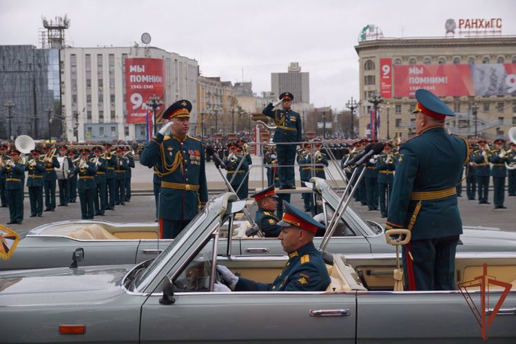 На Дальнем Востоке росгвардейцы приняли участие в мероприятиях, посвященных Дню Победы