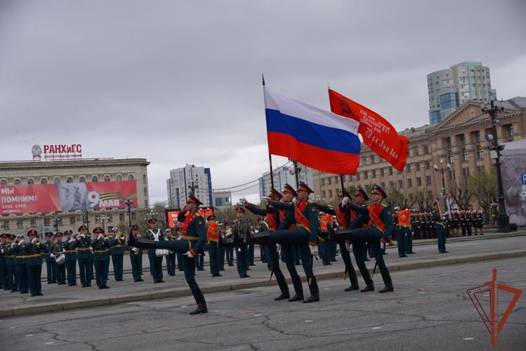 На Дальнем Востоке росгвардейцы приняли участие в мероприятиях, посвященных Дню Победы