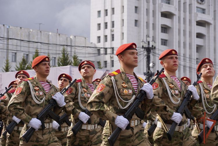 На Дальнем Востоке росгвардейцы приняли участие в мероприятиях, посвященных Дню Победы