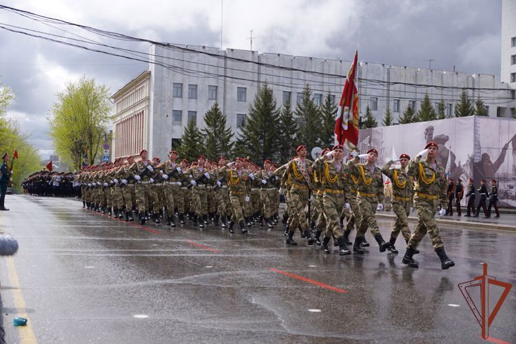 На Дальнем Востоке росгвардейцы приняли участие в мероприятиях, посвященных Дню Победы