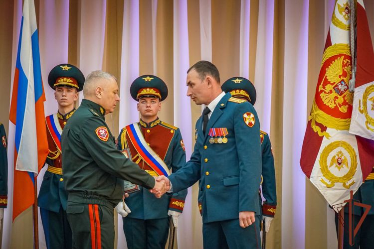 Батальон связи Северо-Западного округа Росгвардии отметил 30-летний юбилей