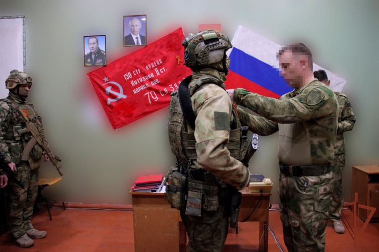Росгвардейцы в Запорожской и Херсонской областях провели ряд посвященных Великой Победе мероприятий 