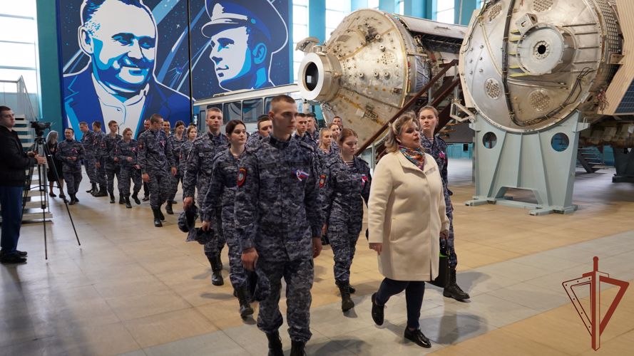 Курсанты «Гвардейской смены» посетили Центр подготовки космонавтов в Подмосковье