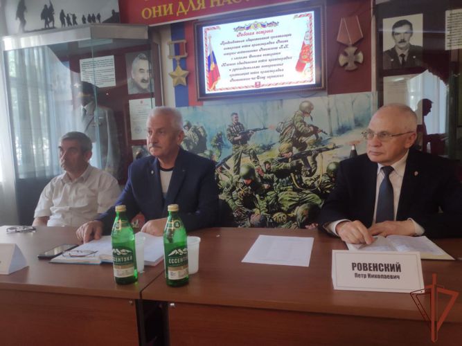 Председатель Совета ветеранов войск правопорядка совершил рабочую поездку в Южный округ Росгвардии