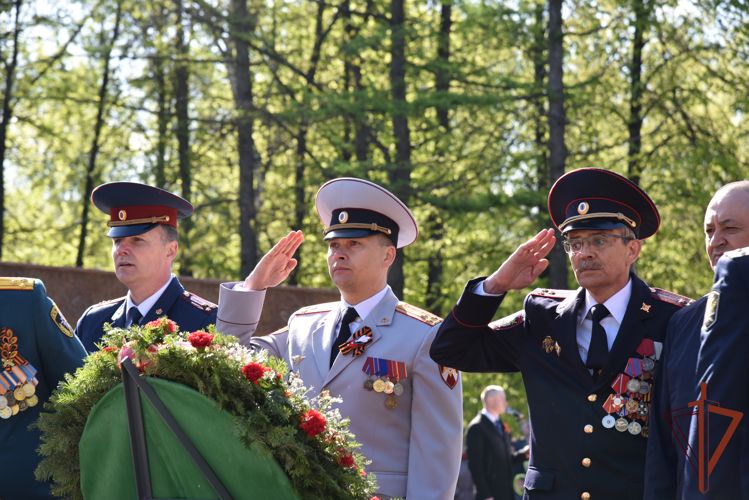 В Приволжском округе росгвардейцы приняли участие в праздновании Дня Победы