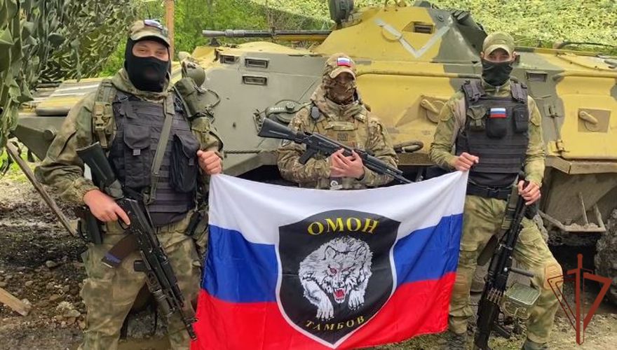 Росгвардейцы - участники СВО записали видеопоздравление для тамбовского ветерана ВОВ (видео)