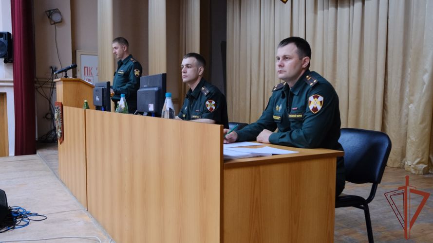 В Уральском округе Росгвардии состоялся сбор с руководителями финансово-экономических подразделений