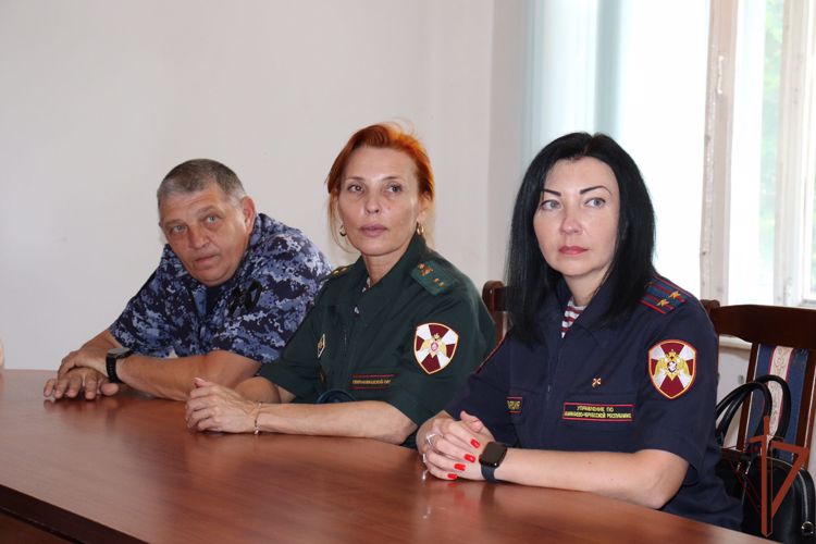 Сбор с начальниками пресс-служб проходит в Северо-Кавказском округе Росгвардии