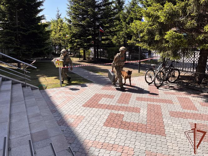 Росгвардия провела тренировку на охраняемом объекте в Туве