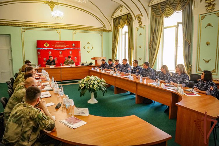 Учебно-методический сбор начальников пресс-служб Росгвардии завершился в Санкт-Петербурге  