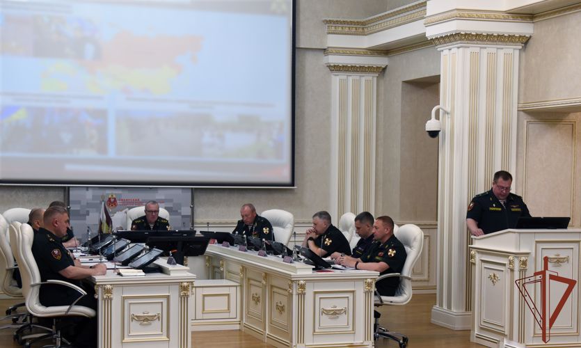 Командующий Сибирским округом Росгвардии подвёл итоги служебно-боевой деятельности в первом полугодии 2023 года