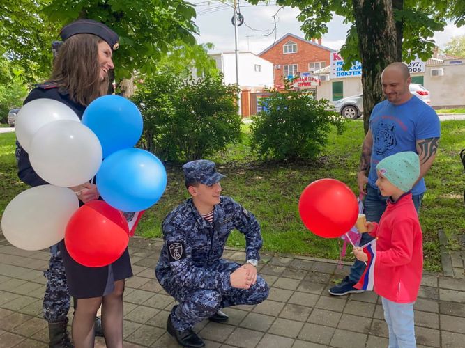 Северо-Кавказский округ Росгвардии отметил День России