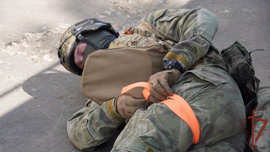 Сотрудники СОБР Росгвардии прошли обучение тактической медицине во Владимире