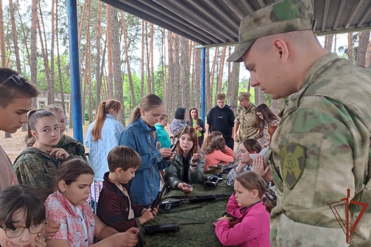 В Центральной России проходит всероссийская ведомственная акция «Каникулы с Росгвардией»