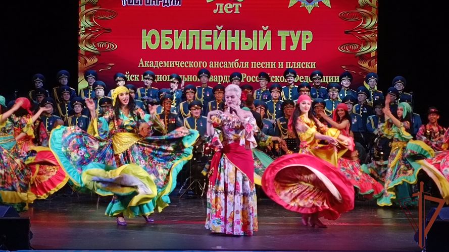 Академический ансамбль Росгвардии проводит юбилейный гастрольный тур по городам Татарстана 